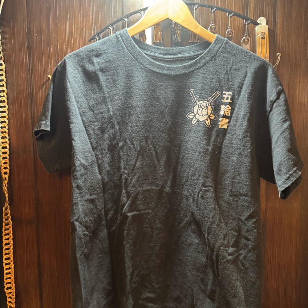 Black Graphic Men's T-Shirt